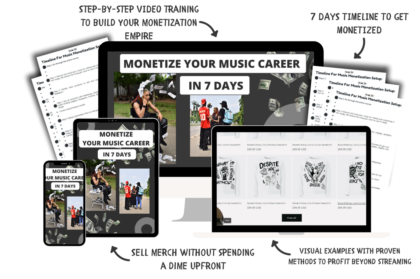 Monetize Your Music Career In 7 Days