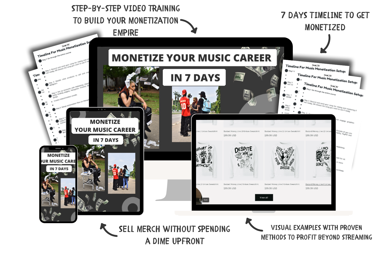 Monetize Your Music Career In 7 Days